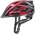 UVEX I-VO CC Red/Black Matt 52-57 Cască bicicletă