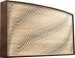 Mega Acoustic AcouStand Tangens Walnut Black Absorpčný panel drevený