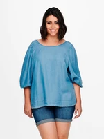 Blue denim blouse ONLY CARMAKOMA - Women
