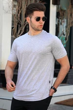 Madmext Gray Men's T-Shirt 4951