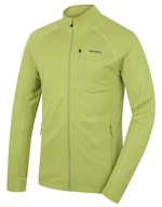 Husky  Alou M bright green, XL Pánska mikina z merino vlny