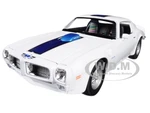 1972 Pontiac Firebird Trans Am White 1/24 Diecast Model Car by Welly