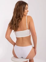 Women's white seamless panties