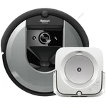 iRobot Roomba i7 silver a Braava jet m6 - Akční set
