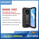 DOOGEE V31GT Rugged Phone 6.58” FHD Dimensity 1080 Octa Core 5G Thermal Imaging Night Mode 10800mAh 66W Fast Charging Phone