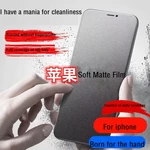 Soft Matte Film For iPhone 13 12 11 pro max 8 7 6 5 Plus Screen Protector on iphone 13 12 11 mini X XR Xs Max SE 2020 Film
