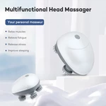 Electric Head Scalp Massager for Hair Growth Stress Relax with 4 Massage Heads Body Massager Health Care Relax Shoulder Neck
