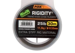 Fox Edges návazcový vlasec Rigidity Chod Filament 30m Trans Khaki 0,53mm 25lb