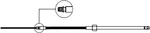 Ultraflex M58 10ft / 3‚05 m Cable de dirección