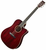 Tanglewood TW5 E R Red Gloss Guitarra electroacústica