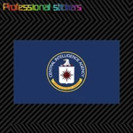 Central Intelligence Agency CIA Flag Sticker Decal Black Usa Clandestine for Car, RV, Laptops, Motorcycles, Office Supplies