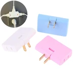 1 Piece Of Rotatable Socket Converter One In Three 180 Degree Extension Plug Multi Plug Mini Slim Wireless Outlet Adapter