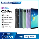 Blackview C20 Pro Smartphone Octa Core Cellphone Android 11 Face Unlock 2GB 32GB Mobile Phone 3380mAh Dual 4G LTE Celular