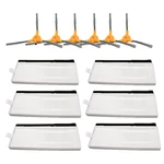 HEPA Filter Sponge Filters Side Brush Brushes for Eufy RoboVac 11+ Eufy RoboVac 11plus Robotic Vacuum Cleaner Parts Accessories
