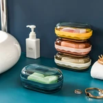 1PC Waterproof Soap Dish Portable Soap Holder Case Quick Drying Sealed Soap Container Soap Box For Travel Bathroom Accessories
