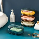 1PC Waterproof Soap Dish Portable Soap Holder Case Quick Drying Sealed Soap Container Soap Box For Travel Bathroom Accessories