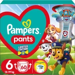 Pampers Pants Paw Patrol Size 6 jednorazové plienkové nohavičky 14-19 kg 60 ks