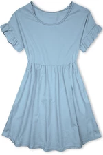 A-Linien-Kleid Babyblau