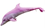 Gaby polštář Delfín albín mini - růžový 55 cm