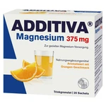 ADDITIVA Magnesium 375 mg nápoj pomeranč 20 sáčků