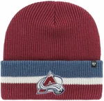 Colorado Avalanche Split Cuff Knit Cardinal UNI Hokejowa czapka