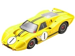 Ford GT40 Mk IV 1 Mario Andretti - Bruce McLaren Winner "Sebring 12 Hours" (1967) with Acrylic Display Case 1/18 Model Car by Spark