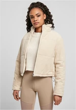 Women's corduroy jacket white sand