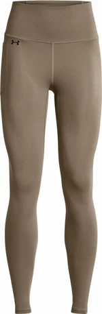 Under Armour Women's UA Motion Full-Length Leggings Taupe Dusk/Black L Fitness kalhoty