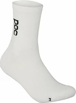 POC Soleus Lite Long Sock Hydrogen White M Cyklo ponožky