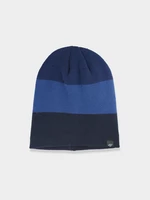 Pánská zimní čepice - tmavě modrá
