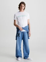 Calvin Klein Jeans Triko Bílá