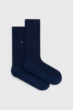 Ponožky Tommy Hilfiger pánske, tmavomodrá farba, 701227289