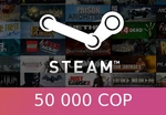 Steam Wallet Card 50000 COP CO Activation