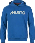 Musto Essentials Logo Kapuzenpullover Aruba Blue XL