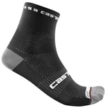 Castelli Rosso Corsa Pro 9 Sock Black S/M Calzini ciclismo