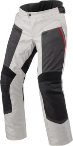 Rev'it! Pants Tornado 4 H2O Silver/Black 2XL Regular Pantaloni in tessuto