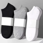 5/10 Pairs Women Socks Breathable Sports socks Solid Color Boat socks Comfortable Cotton Ankle Socks White Black