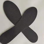3K 100% Carbon Insoles Twill Matte Men's and Women's Sports Insoles Running Insoles Football Insole 0.8mm 1.0mm 1.2mm
