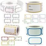 300pcs/roll Blank Date Writable Label Sticker Kitchen Refrigerator Food Storage Classification Labels for Container Bag Jar Mark