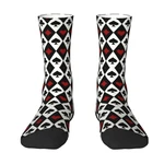 Cool Poker Men's Crew Socks Unisex Funny Gambling Card Game Spring Summer Autumn Winter Dress Socks