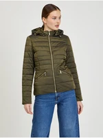 Khaki ladies quilted jacket jacket ORSAY - Women
