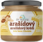DR.NATURAL Arašídový krém s bílou čokoládou 220 g