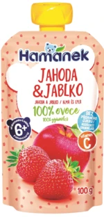 HAMÁNEK kapsička Jahoda a jablko 100 g