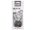 BIBS De Lux Cumlíky z prírodného kaučuku - , veľkosť 2, Cloud/Black 2 ks BIBS De Lux Cumlíky z prírodného kaučuku - , veľkosť 2, Cloud/Black 2 ks
