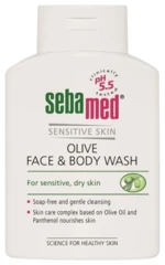 SEBAMED Mycí emulze na tělo a obličej, olivová 200 ml