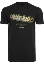 Černé tričko Just Ride
