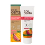 ECODENTA Certifikovaná detská pasta s príchuťou šťavnatého ovocia 75 ml