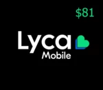 Lyca Mobile $81 Mobile Top-up US