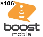 Boost Mobile $106 Mobile Top-up US