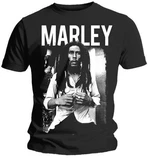 Bob Marley Koszulka Logo Unisex Black/White 2XL